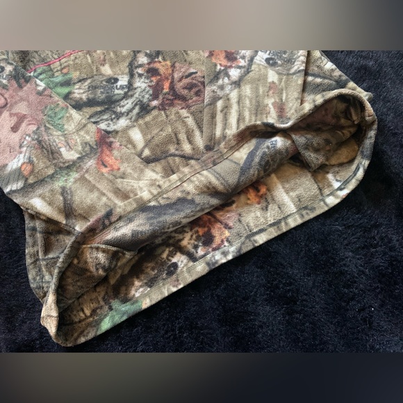 Break-Up Infinity Mossy Oak Juniors Cami Jacket 1/2 Zip Sz XL(16-18) PreOwned - Picture 4 of 11